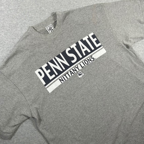 Vintage Penn State Nittany Lions Shirt Men's XL(Tag XXL) Gray Savvy College‎ VTG - Picture 1 of 8
